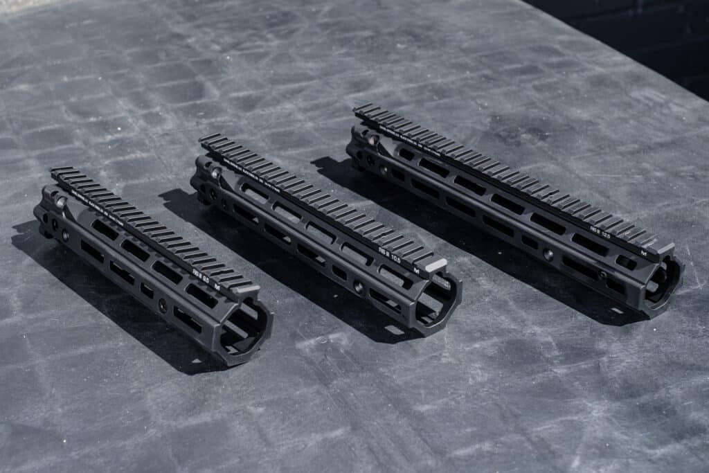 Daniel Defense Ris Iii M Lok Rail In Black