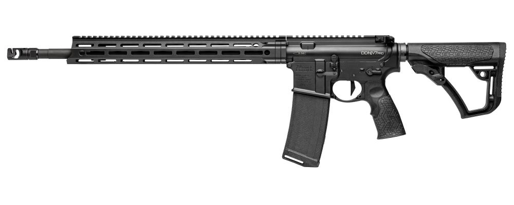 Daniel Defense DDM4 V7 Pro, 5.56mm Rifle, Black (02-128-16541-047)