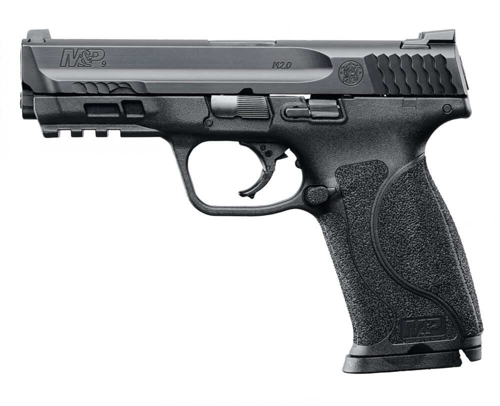 Smith & Wesson M&P9 M2.0 9mm Pistol, 4.25" Barrel, Black (11521)