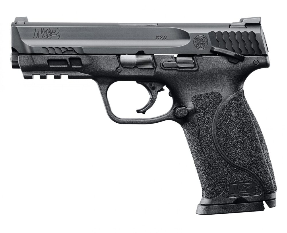 Smith & Wesson M&P9 M2.0 9mm Pistol with Thumb Safety, Black (11524)
