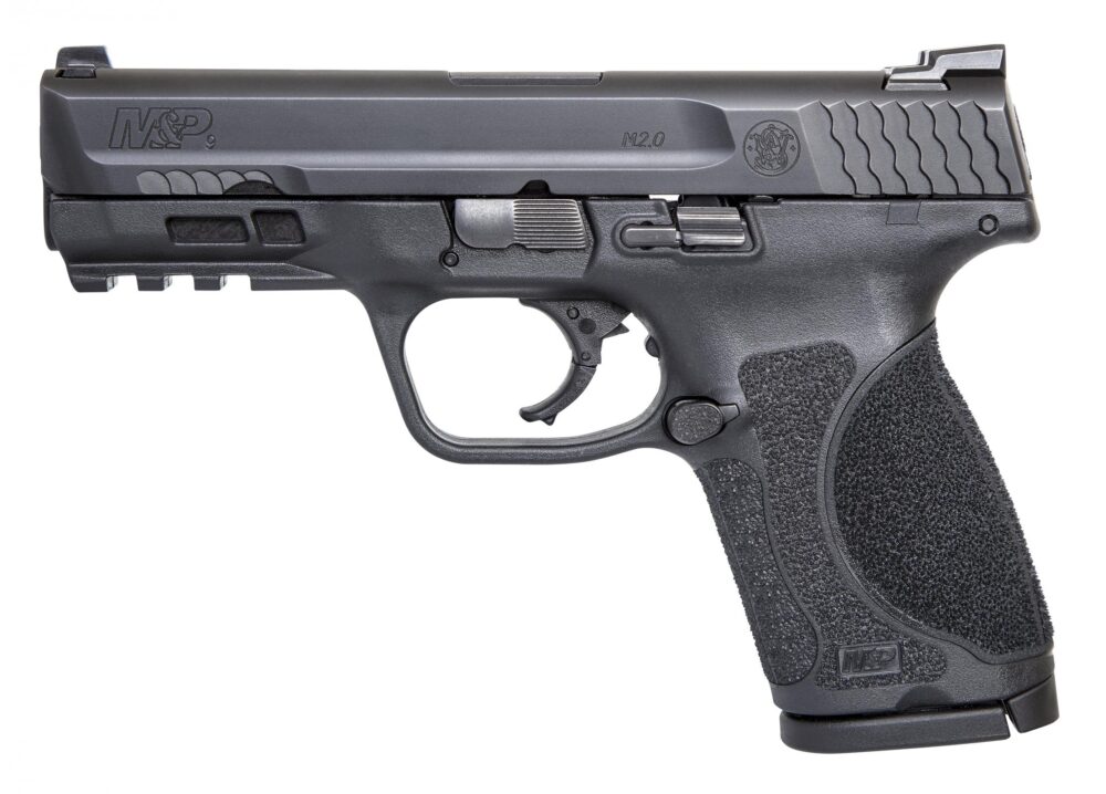 Smith & Wesson M&P9 M2.0 Compact 9mm Pistol Black No Thumb Safety