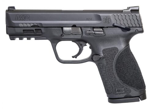 Smith & Wesson M&P9 M2.0 Compact 9mm Pistol with Thumb Safety, Black (11686)