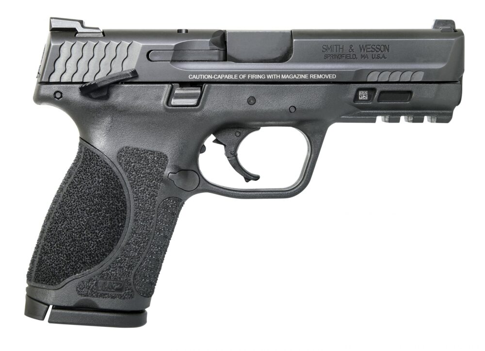 Smith & Wesson M&P9 M2.0 Compact 9mm Pistol Black with Thumb Safety