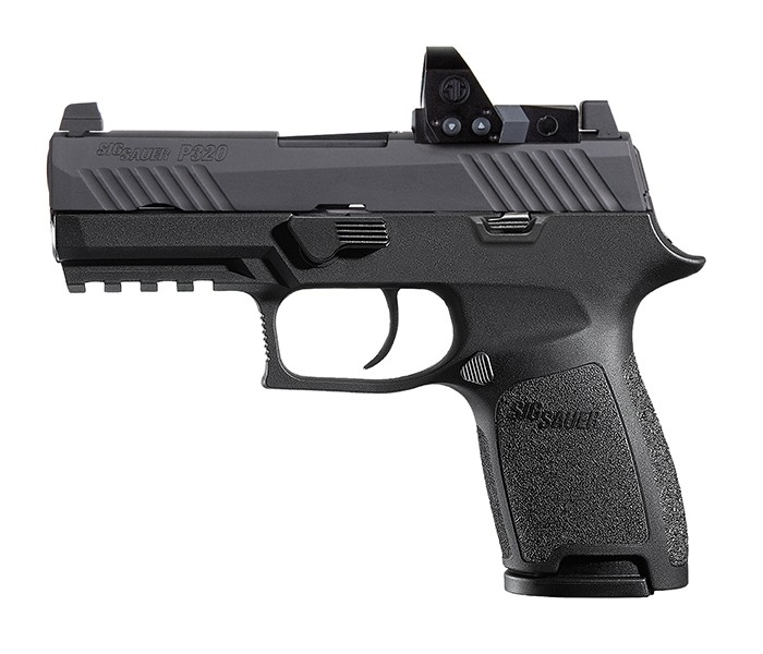 Sig Sauer P320 RXP Compact, 9mm Pistol with Romeo1 Pro Optic, Black (320C-9-B-RXP)