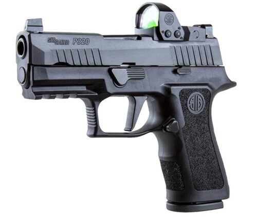 Sig Sauer P320 XCompact 9mm Pistol with Romeo1 Pro Optic, Black (320XC ...