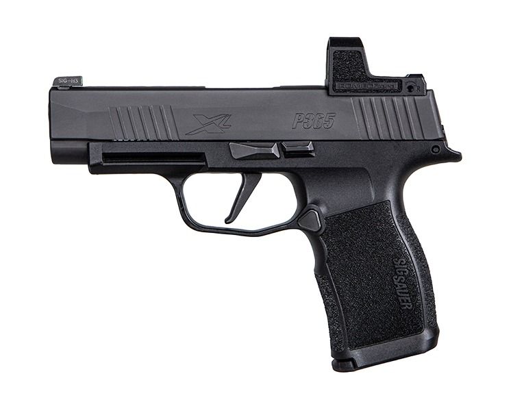 Sig Sauer P365XL 9mm Pistol with Romeo Zero Optic, Black (365XL-9-BXR3-RXZ)