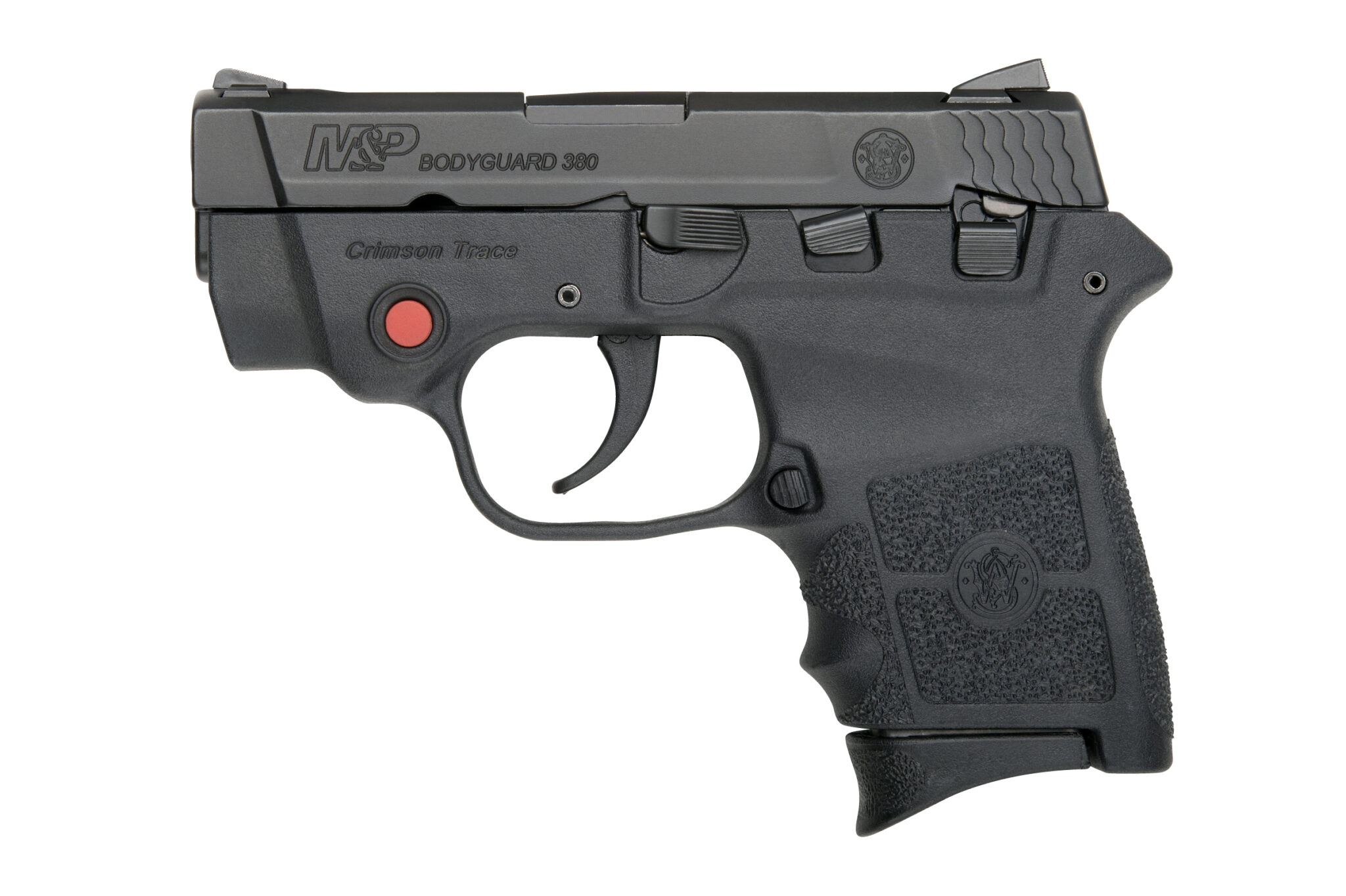 Smith & Wesson Bodyguard 380 ACP Pistol with Red Laser Black (10048 ...