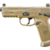 FN FNX-45 Tactical 45 ACP Pistol, Threaded Barrel, Night Sights, FDE (66968) - Image 3