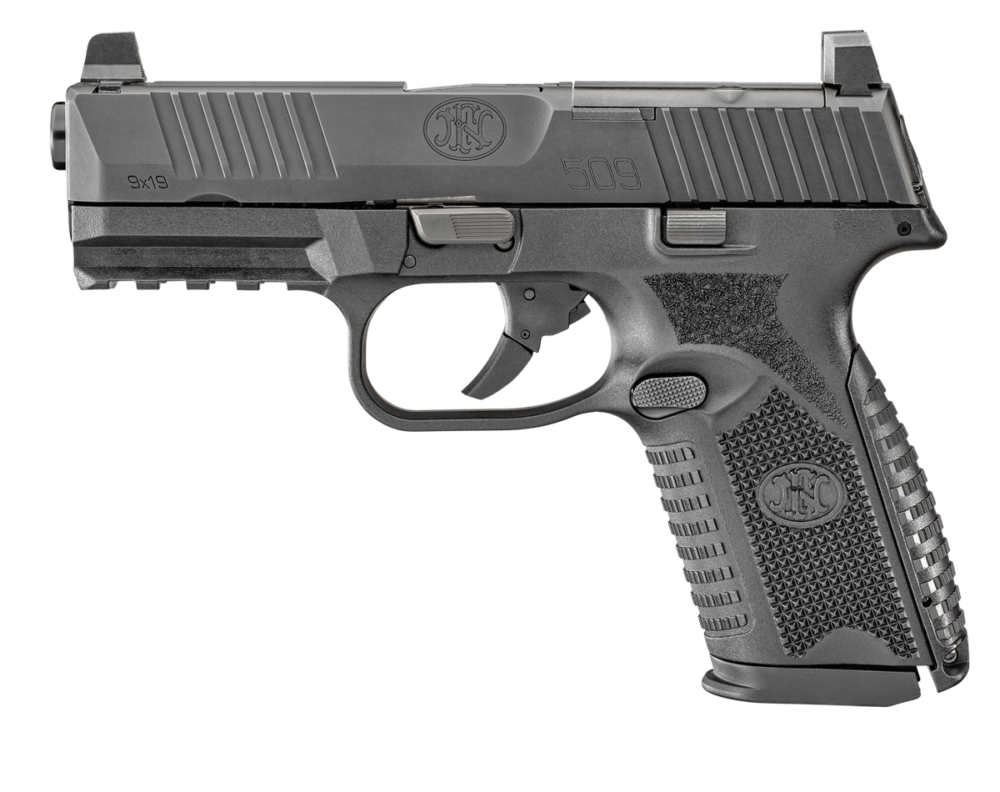 FNH 509C MRD Compact 9mm Pistol Black - City Arsenal