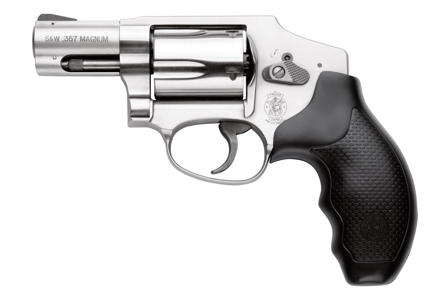 Smith & Wesson 640, 357 Magnum Revolver, Stainless Steel (163690 ...