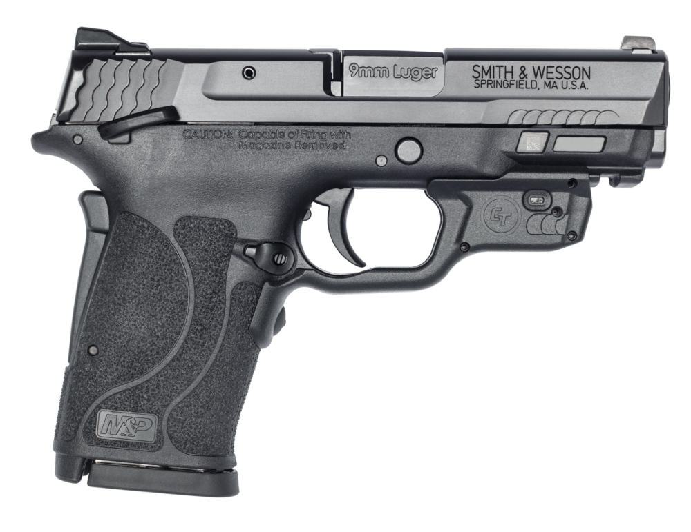 Smith & Wesson M&P9 Shield EZ 9mm Pistol with Red Laser & Thumb Safety
