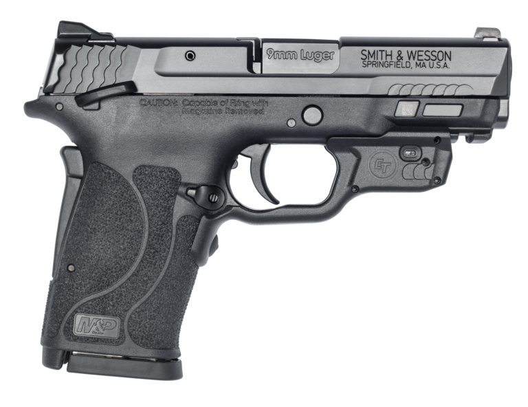 Smith & Wesson M&P9 Shield EZ 9mm Pistol with Crimson Trace Red Laser