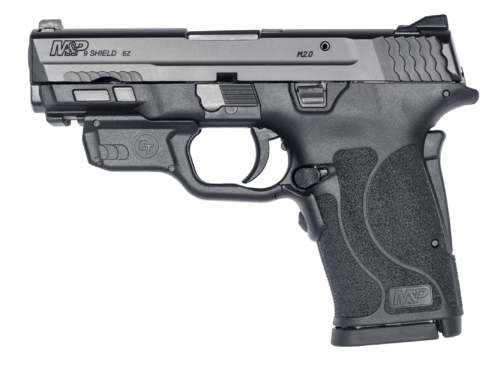Smith & Wesson M&P9 Shield EZ 9mm Pistol with Red Laser, Black (12439)