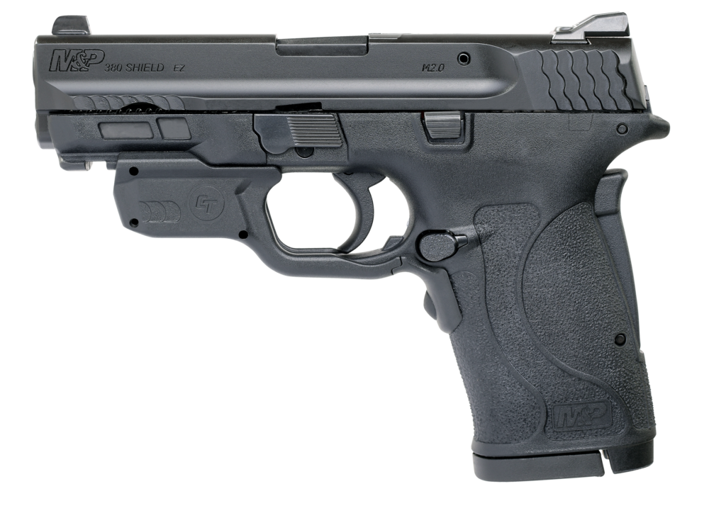 Smith & Wesson M&P380 Shield EZ 380ACP Pistol Black with Green Laser
