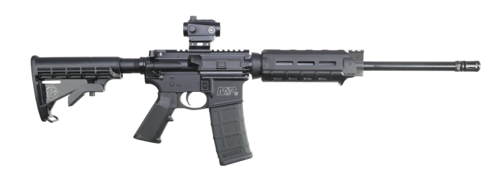 Smith & Wesson M&P15 Sport II 5.56mm Rifle Black with Magpul Forend & Optic