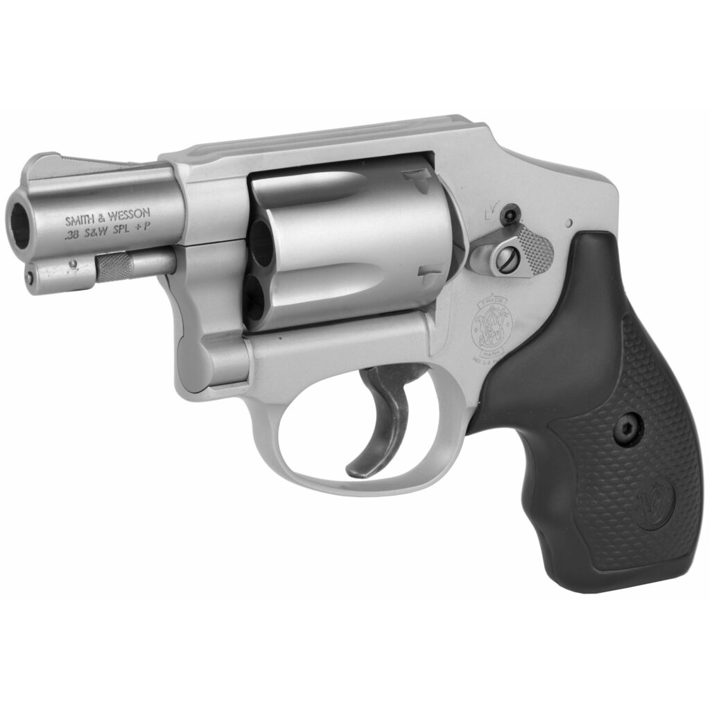 Smith & Wesson 642 .38 Special +P Airweight Revolver, Matte Silver ...