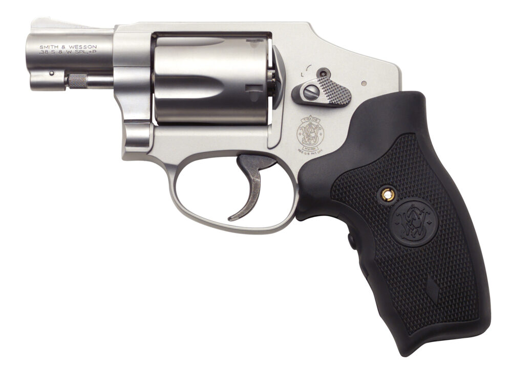 Smith & Wesson 642 38SPL Airweight Revolver with Crimson Trace Laser Grip (163811)