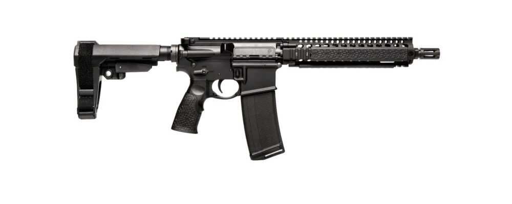 Daniel Defense DDM4 MK18 5.56mm Pistol, Black, with SBA3 Brace (02-088-01202) - Image 2