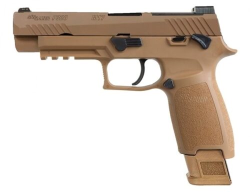 Sig Sauer P320 M17 9mm Pistol Coyote with Manual Safety