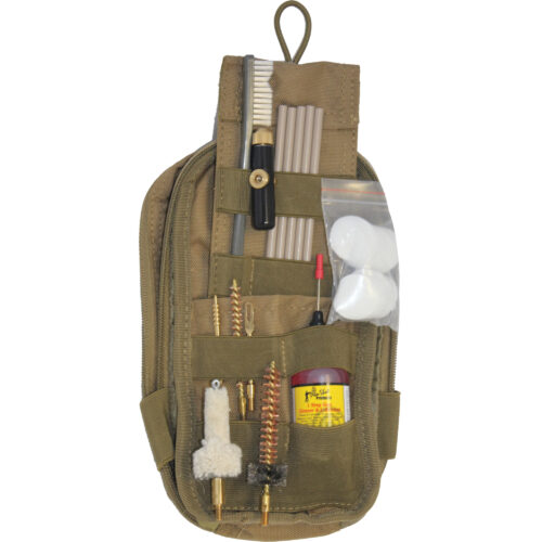 Pro-Shot Cleaning Kit, Fits .223, 5.56mm, Coyote Tactical Pouch (COY-AR223)