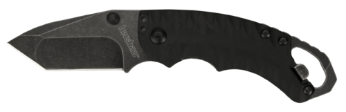Kershaw Shuffle II Folding Knife, 2.6in. Blackwash Blade Black Handle (8750TBLKBW)