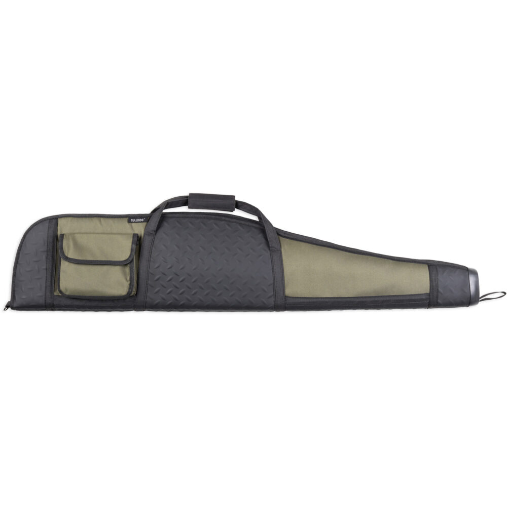 Bulldog Armor Series, Rifle Case, 48 in., Green and Black (BD310)