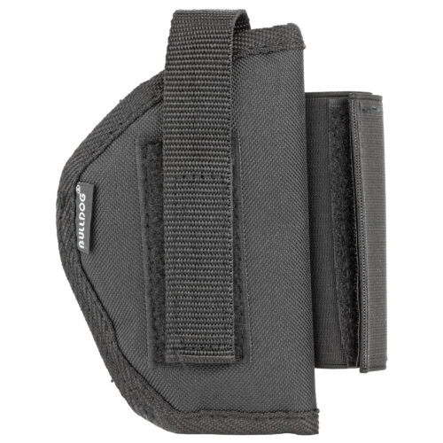 Bulldog, Ankle Holster, fits sub compact autos (Glock 42, 43, Ruger LC9, Bodyguard, etc.) , Right Hand, Black (WANK 20R)