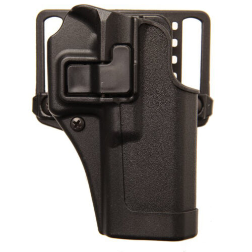 Blackhawk CQC SERPA Holster With Belt and Paddle Attachment, Fits Springfield XD, Right Hand, Black (410507BK-R)