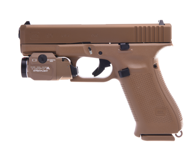 Glock G19X Gen5 9mm Pistol with Glock Night Sights and Streamlight ...