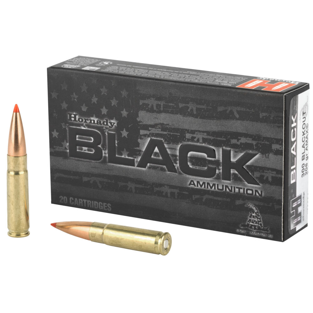 Hornady Black 300 Blackout 208Gr. Ammunition ( 80891)