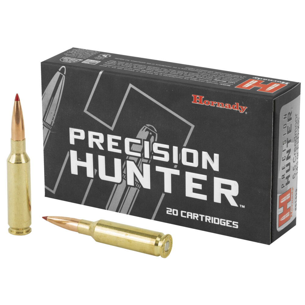 Hornady Precision Hunter 6.5 Creedmoor 143Gr. ELD-X Ammunition (81499)