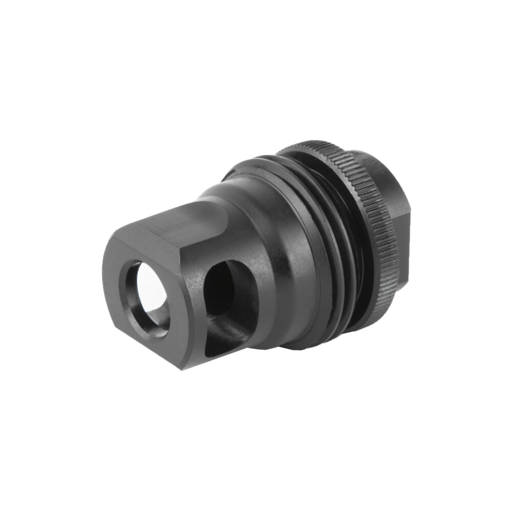 SilencerCo Single Port ASR 9mm Muzzle Device 1/2x28 (AC2628)