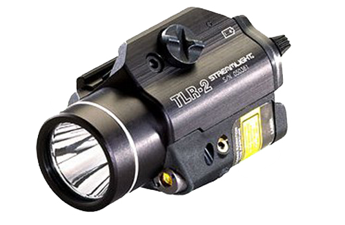 Streamlight TLR-2 Rail Mounted Weapon Light with Red Laser 300 Lumens