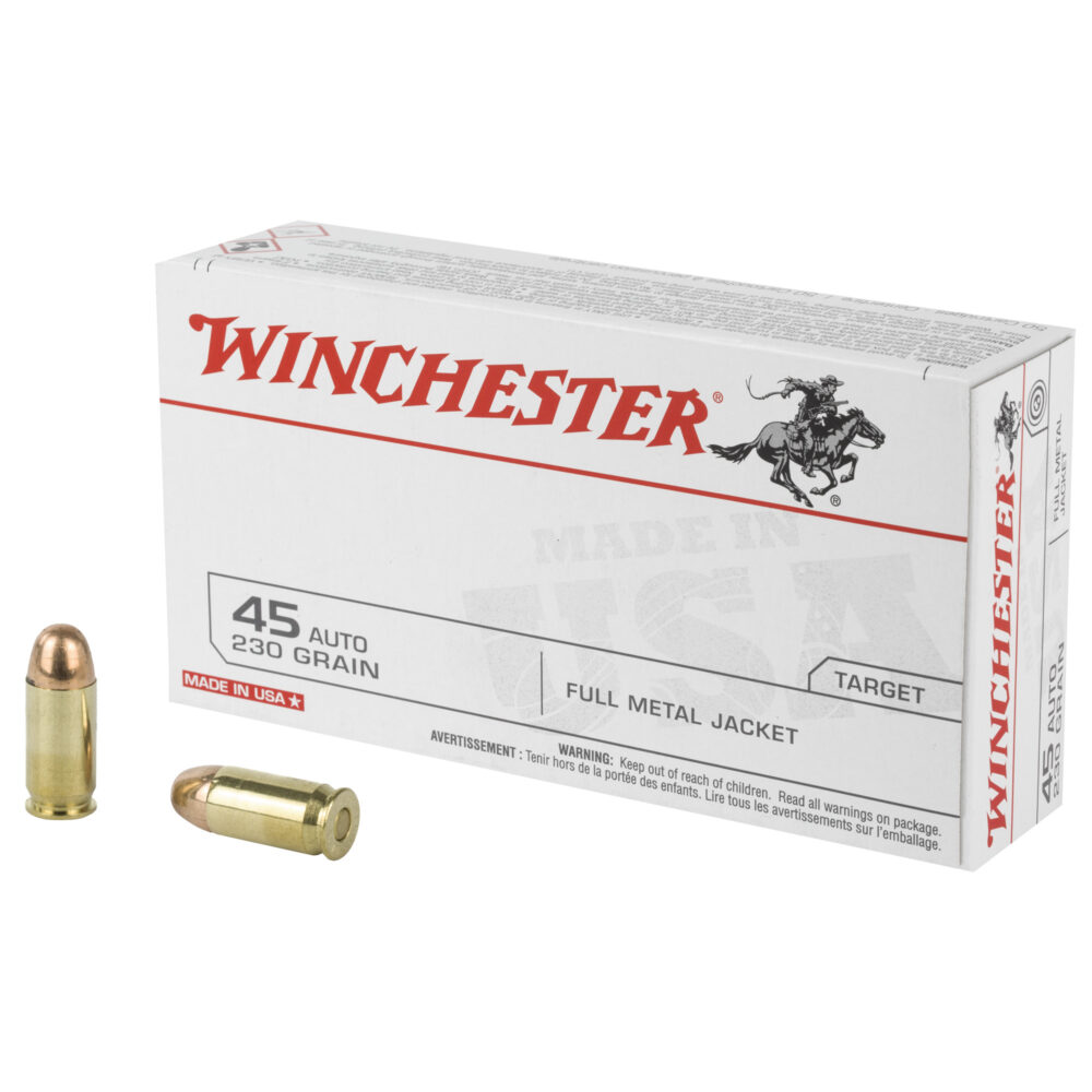 Winchester 45ACP 230Gr FMJ Ammunition (Q4170)