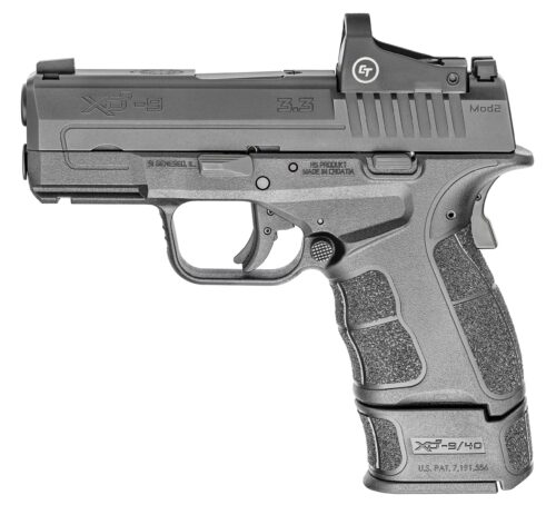 Springfield Armory XDS 9mm Pistol with Crimson Trace Red Dot, Black ...