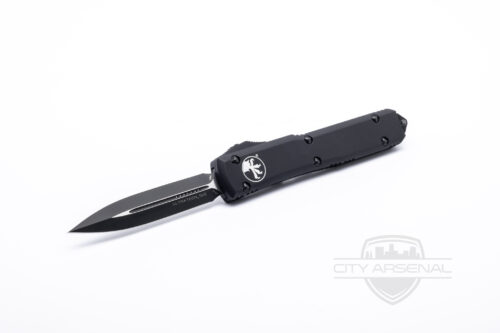 Microtech Ultratech D/E Tactical Standard, Black Handle / Black Blade