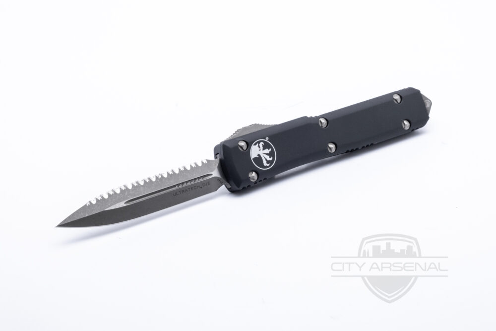 Microtech Ultratech D/E Apocalyptic Full Serrated Blade