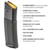 Daniel Defense DD Magazine 32rd. M4/AR-15 Rifle Magazine, Black (13-072-16539-006) - Image 4