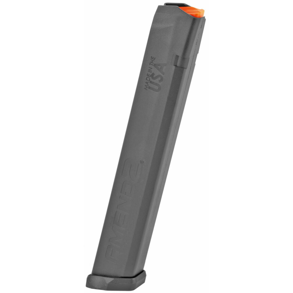 Amend2 A2-Stick Glock Magazine, 9mm, 34Rd., Black (A2GLOCKSTICK) - City ...