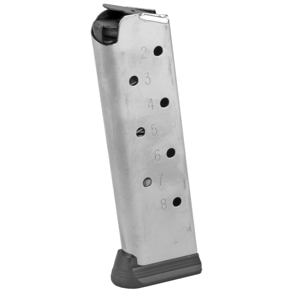 Sig Sauer OEM Pistol Magazine, 45 ACP, 8Rd., Fits Sig 1911, Stainless (MAG-1911-45-8)