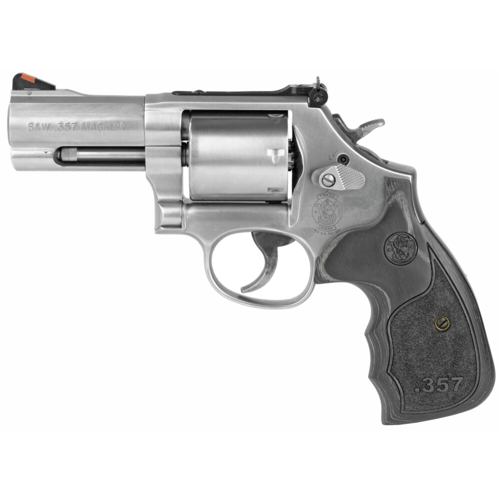 Smith & Wesson 686 Plus, Deluxe, 3-5-7 Magnum Series, Stainless Steel (150853)