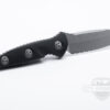 Microtech Socom Alpha Mini T/E Stonewash Standard Blade, Black Handle - Image 2