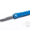 Microtech U.T.X.-85 Distressed Blue Apocalyptic Standard Blade