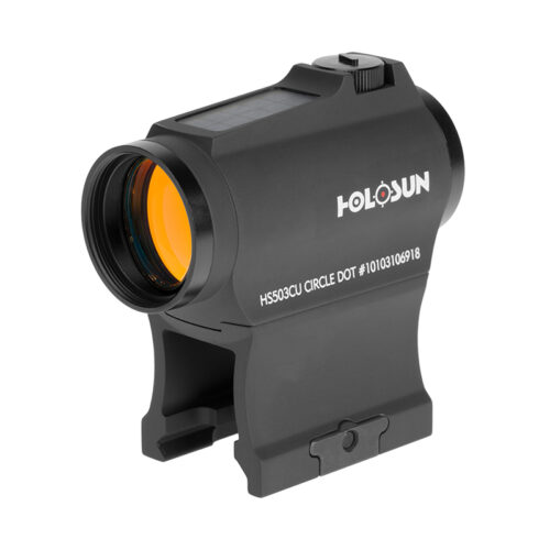 Holosun HS503CU Micro Red Dot Sight, Red 65MOA Circle & 2MOA Dot (HS503CU)