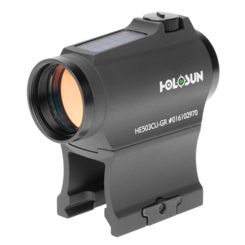Holosun HE503CU-GR Micro Red Dot Sight, Green 2 MOA Dot w/65 MOA Circle (HE503CU-GR)