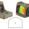 Trijicon RMR, LED Reflex Red Dot Optic, Type 2, Adjustable, 3.25 MOA, FDE (RM06-C-700696) - Image 3