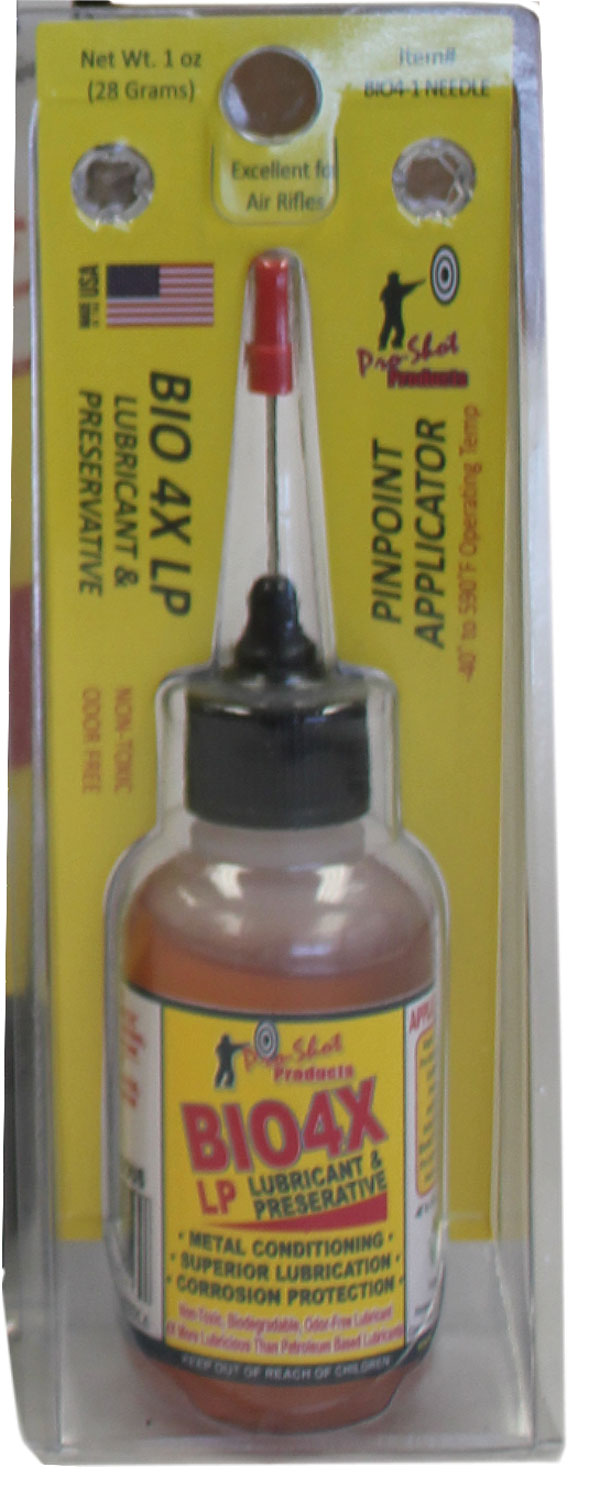 Pro-Shot Bio 4x Needle Oiler, 1 oz. Squeeze Bottle (BIO4-1NEEDLE)