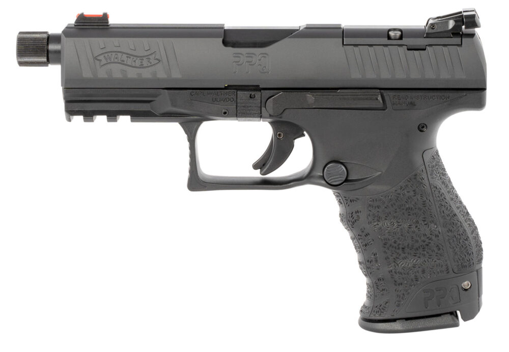 Walther Arms PPQ M2 Q4 Tactical, 9mm Pistol, Black