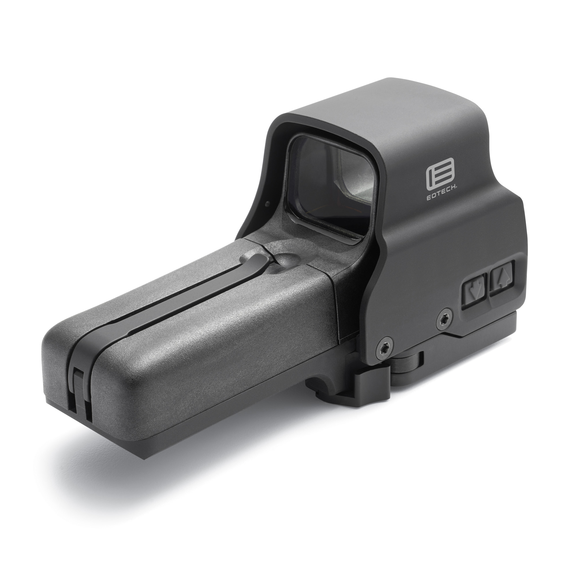 EOTECH 518 Holographic Weapon Sight, Red 68MOA Ring with 1-MOA Dot Reticle, QD Mount, Side Button Controls, Black (518.A65)
