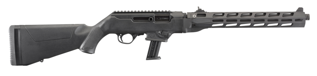 Ruger PC Carbine 9mm, Threaded Fluted Barrel, w/M-LOK handguard, Fixed ...